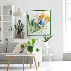 Malerifabrikken Posters & Billeder-Confidential / Blandet maleri / 100 X 100 cm