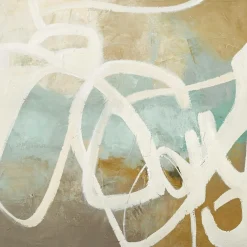 Malerifabrikken Posters & Billeder-Design Maleri / Notify / 100x100 Cm / Egetræsramme