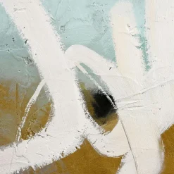 Malerifabrikken Posters & Billeder-Design Maleri / Notify / 100x100 Cm / Egetræsramme