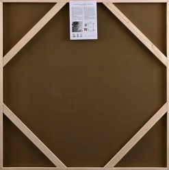 Malerifabrikken Posters & Billeder-Design Painting / Once Again / 100x100 Cm / Sort ramme