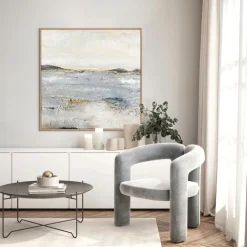 Malerifabrikken Posters & Billeder-Design Painting / Trace Of Nature / 100x100 Cm / Egetræsramme