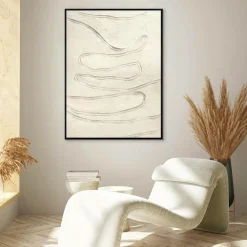 Malerifabrikken Posters & Billeder-Design Painting / Track The Line / 90x120 Cm / Sort ramme