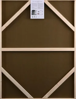 Malerifabrikken Posters & Billeder-Design Maleri / Metallic Brown / 90x120 Cm