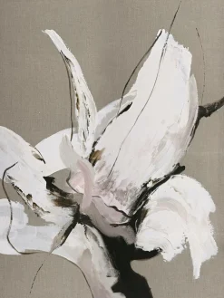 Malerifabrikken Posters & Billeder-Hørmaleri / Madaire / 90x120 Cm / egetræsramme