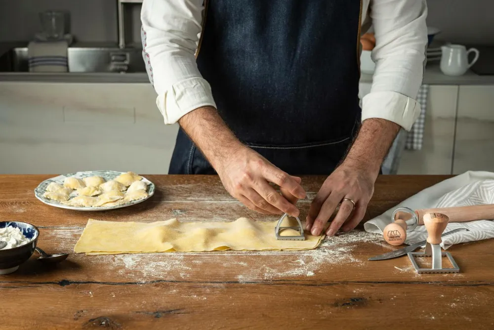 Marcato Små Køkkenmaskiner-Ravioli-stempel stjerne 6,5 cm