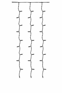 Markslöjd Lyskæder-Gardin CHRISSLINE 1x1,5m 100L LED Varm hvid Ekstra