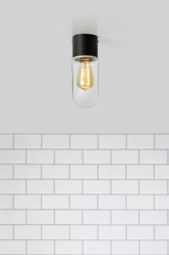 Markslöjd Badeværelsesbelysning-Loftlampe ZEN, sort metal