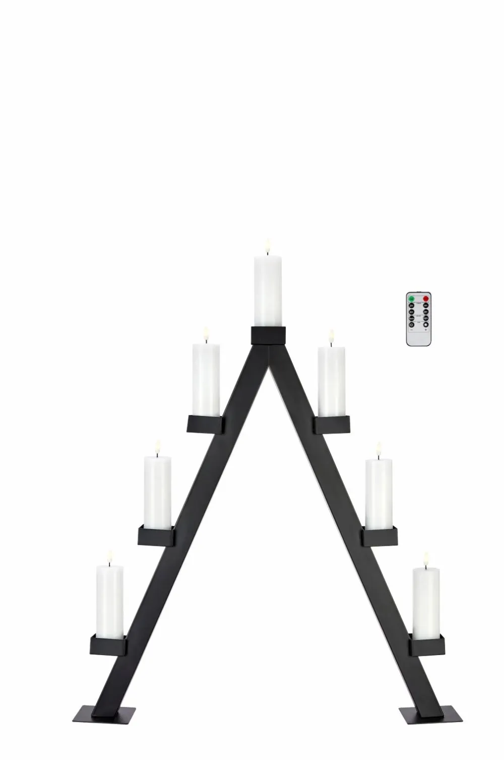 Markslöjd Julebelysning-Lysestage Arbor 7L Batteridrevet