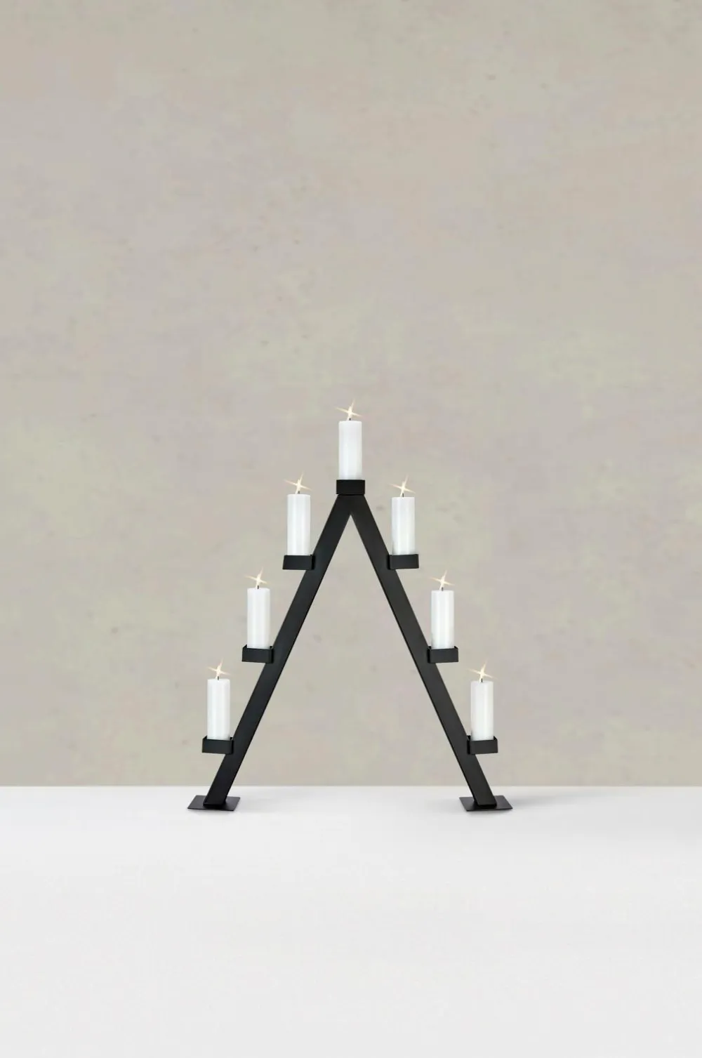 Markslöjd Julebelysning-Lysestage Arbor 7L Batteridrevet