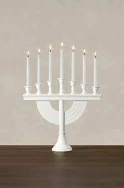 Markslöjd Julebelysning-Lysestage Torpa 7L Batteridrevet