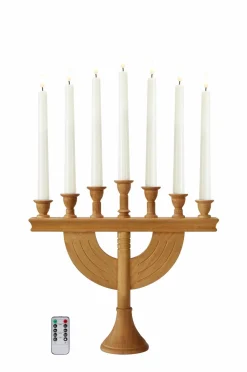 Markslöjd Julebelysning-Lysestage Torpa 7L Batteridrevet