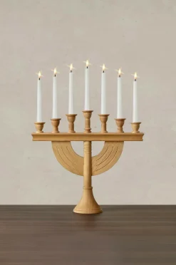 Markslöjd Julebelysning-Lysestage Torpa 7L Batteridrevet