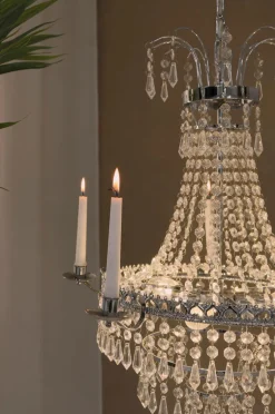 Markslöjd Krystallysekroner-MARIELUND Lysekrone 3L /MC