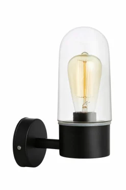 Markslöjd Badeværelsesbelysning-Væglampe ZEN, sort metal