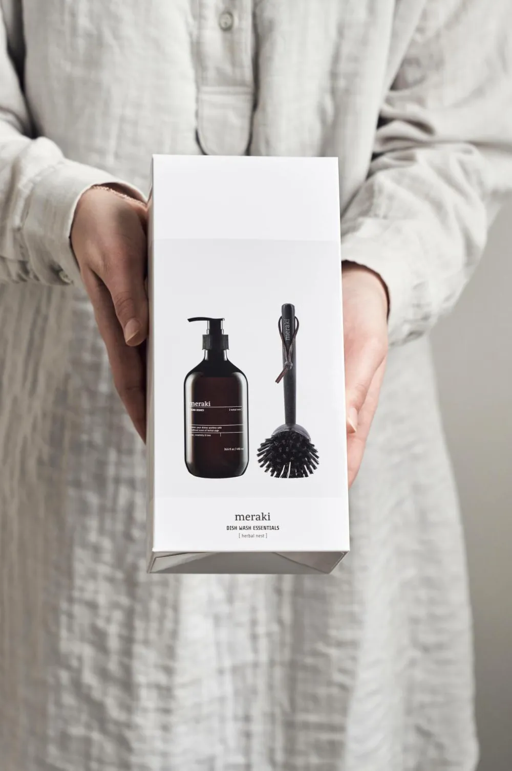 Meraki Opvask & Rengøring-Presentask, Herbal Nest Dish Wash Essentials