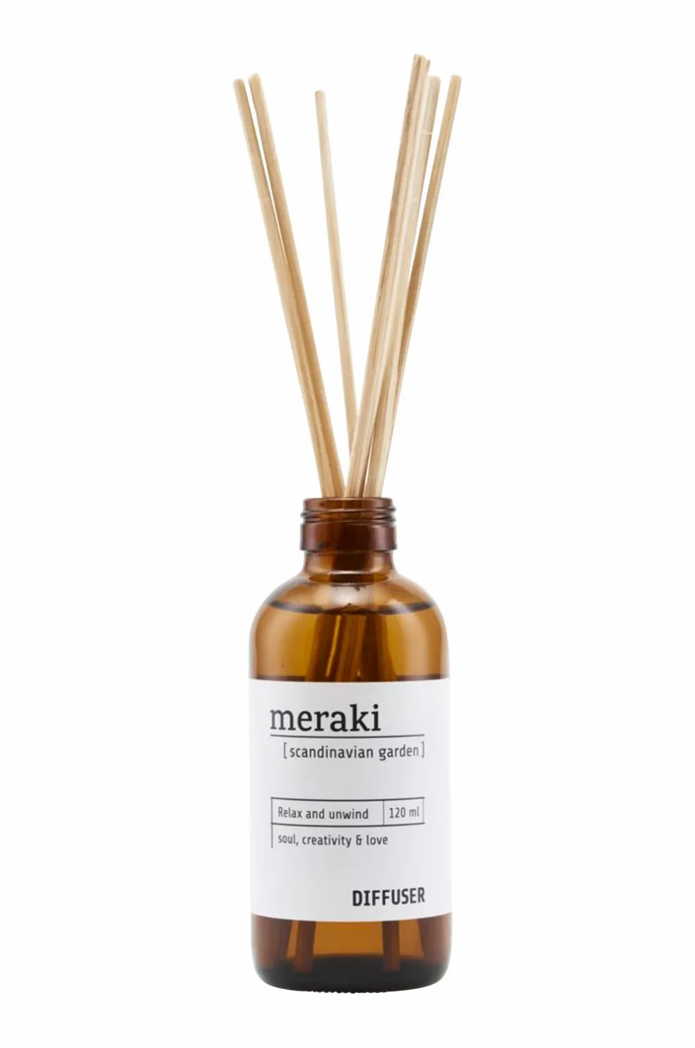 Meraki Lys & Duft-Scandinavian Garden Diffuser 120 ml