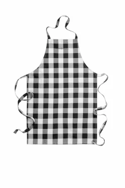 Midnatt Køkkentekstiler-Forklæde Gingham