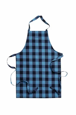 Midnatt Køkkentekstiler-Forklæde Gingham