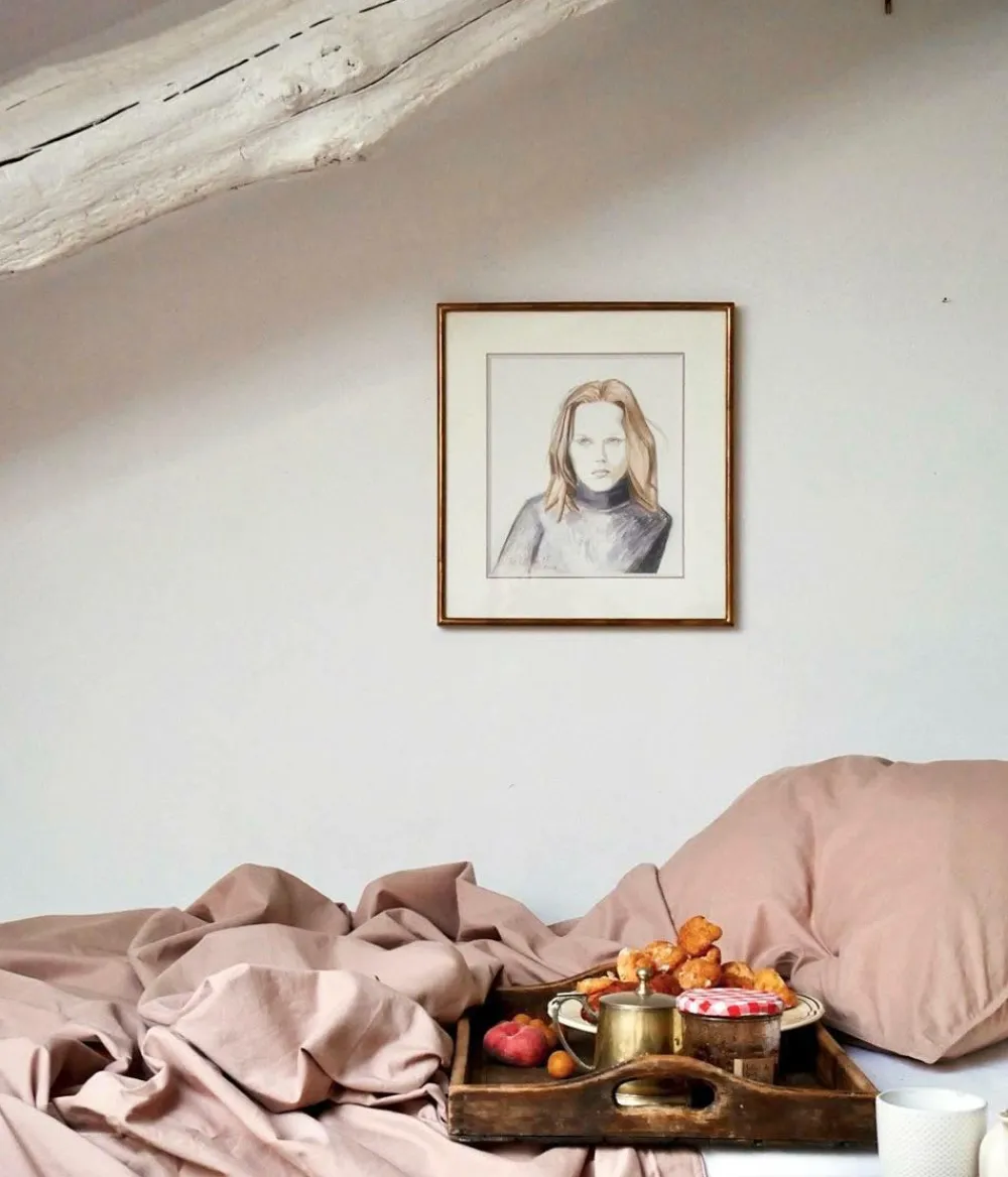 Midnatt Pudebetræk-Pudebetræk Wilted 2 stk