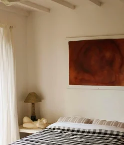 Midnatt Sengetæpper-Sengetæppe Gingham