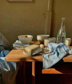 Midnatt Bordtekstiler-Serviet sæt Daisy 4 stk