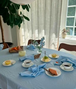 Midnatt Bordtekstiler-Serviet sæt Josefin 4 stk