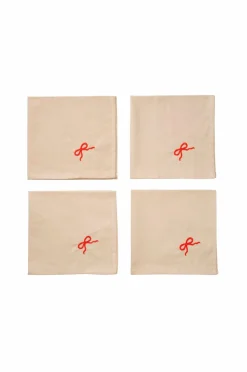 Midnatt Bordtekstiler-Servietter Elsa Bow