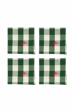 Midnatt Bordtekstiler-Servietter Elsa Bow