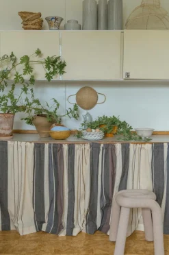 Mimou Gardinkapper-Bistro gardin Håndvævet bomuld