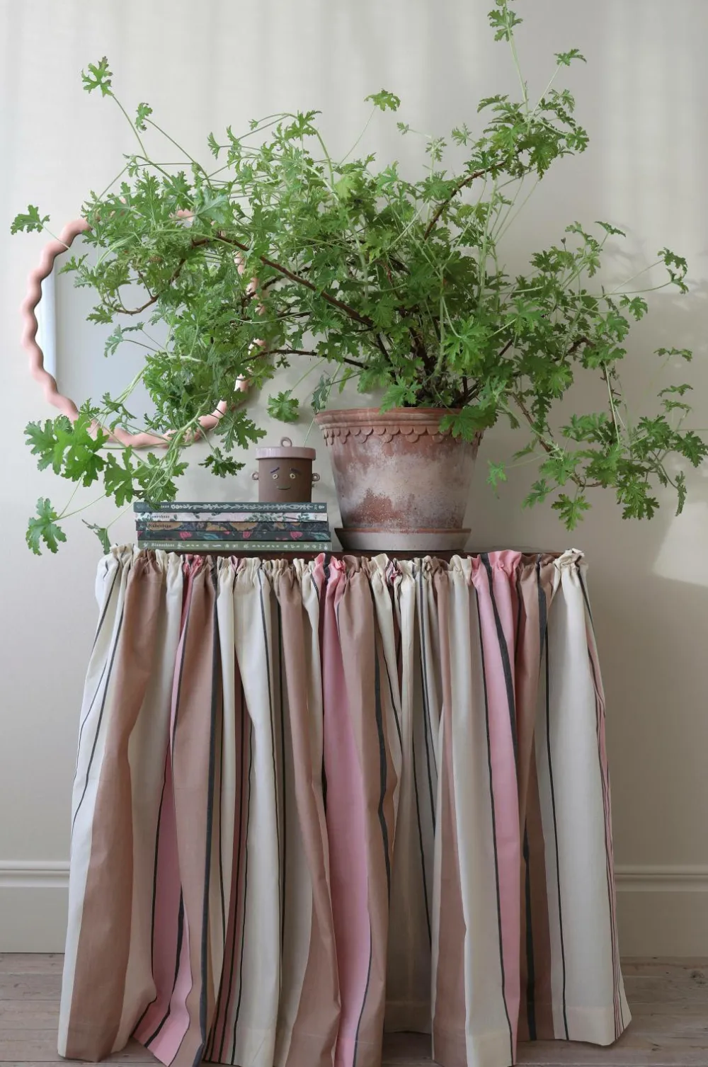 Mimou Gardinkapper-Bistro gardin Håndvævet bomuld