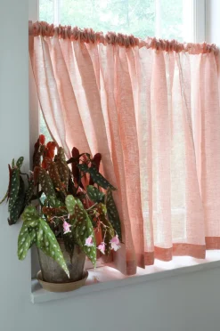 Mimou Gardinlængder Med Løbegang-Cafégardin Kelly dobbelt bredde