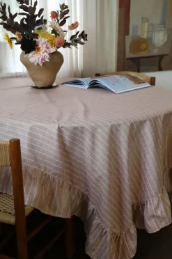 Mimou Bordtekstiler-Dug med flæse Shirt