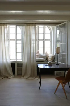 Mimou Hørgardiner-Gardin Crisp hørlærred