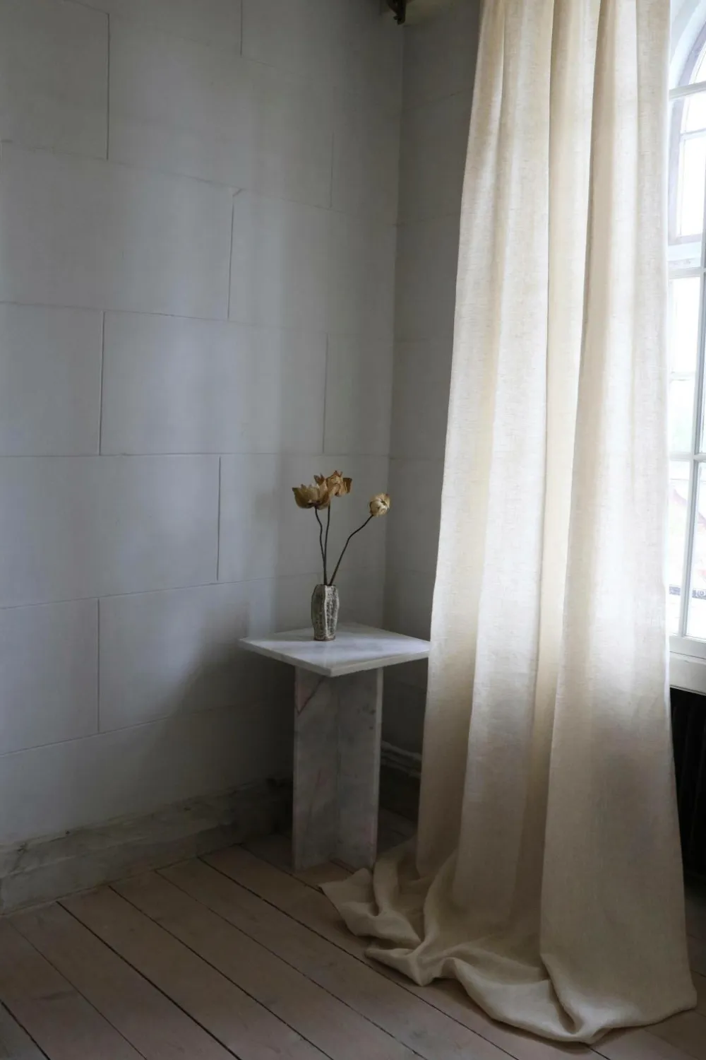 Mimou Hørgardiner-Gardin Crisp hørlærred