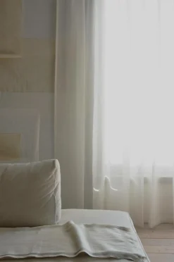 Mimou Hørgardiner-Gardin Kelly, hørlærred, dobbelt bredde