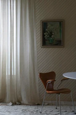 Mimou Hørgardiner-Gardin Kelly, hørlærred, dobbelt bredde