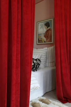 Mimou Velourgardiner-Gardin Velour