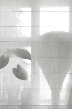 Mimou Foldegardiner-Liftgardin Ellie halvlærred 220 cm høj