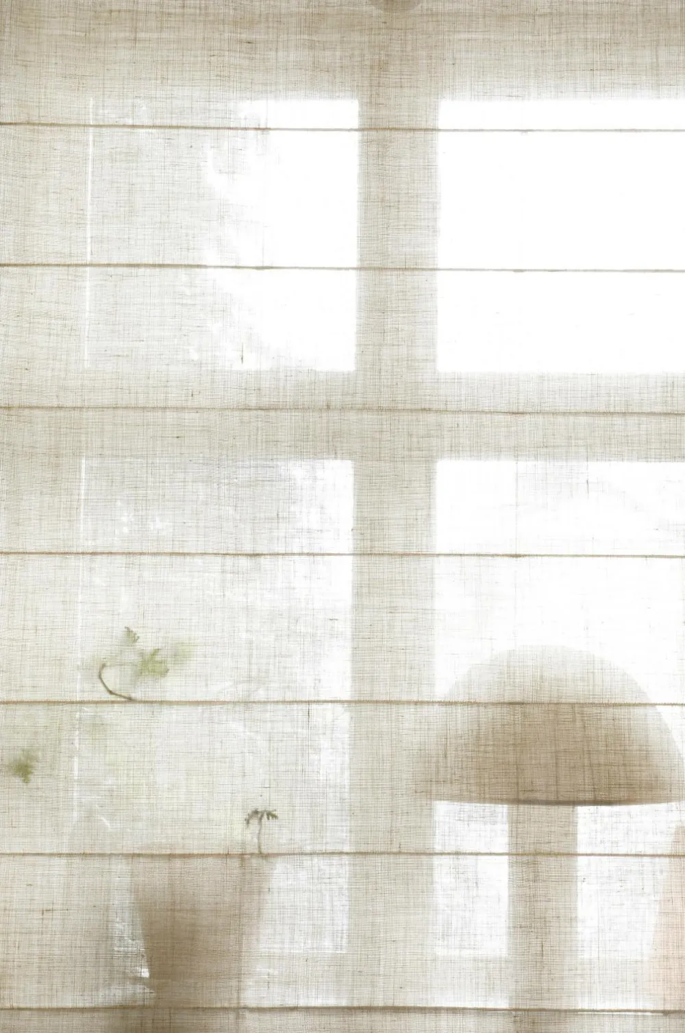 Mimou Foldegardiner-Liftgardin Ellie halvlærred 220 cm høj