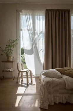 Mimou Mørklægningsgardiner-Mørklæggende hotelgardin - dobbelt bredde