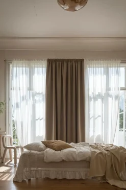 Mimou Mørklægningsgardiner-Mørklæggende hotelgardin - dobbelt bredde