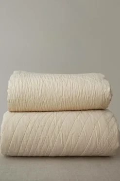 Mimou Sengetæpper-Sengetæppe Quiltat Fokus Genbrug