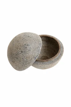 Muubs Badeværelsestilbehør-Opbevaringskrukke Bonbonniere Stain 15 cm