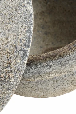 Muubs Badeværelsestilbehør-Opbevaringskrukke Bonbonniere Stain 15 cm