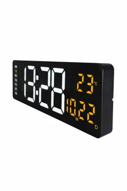 NeXtime Vægure-Vægur Super Digi Digital 39 cm Sort