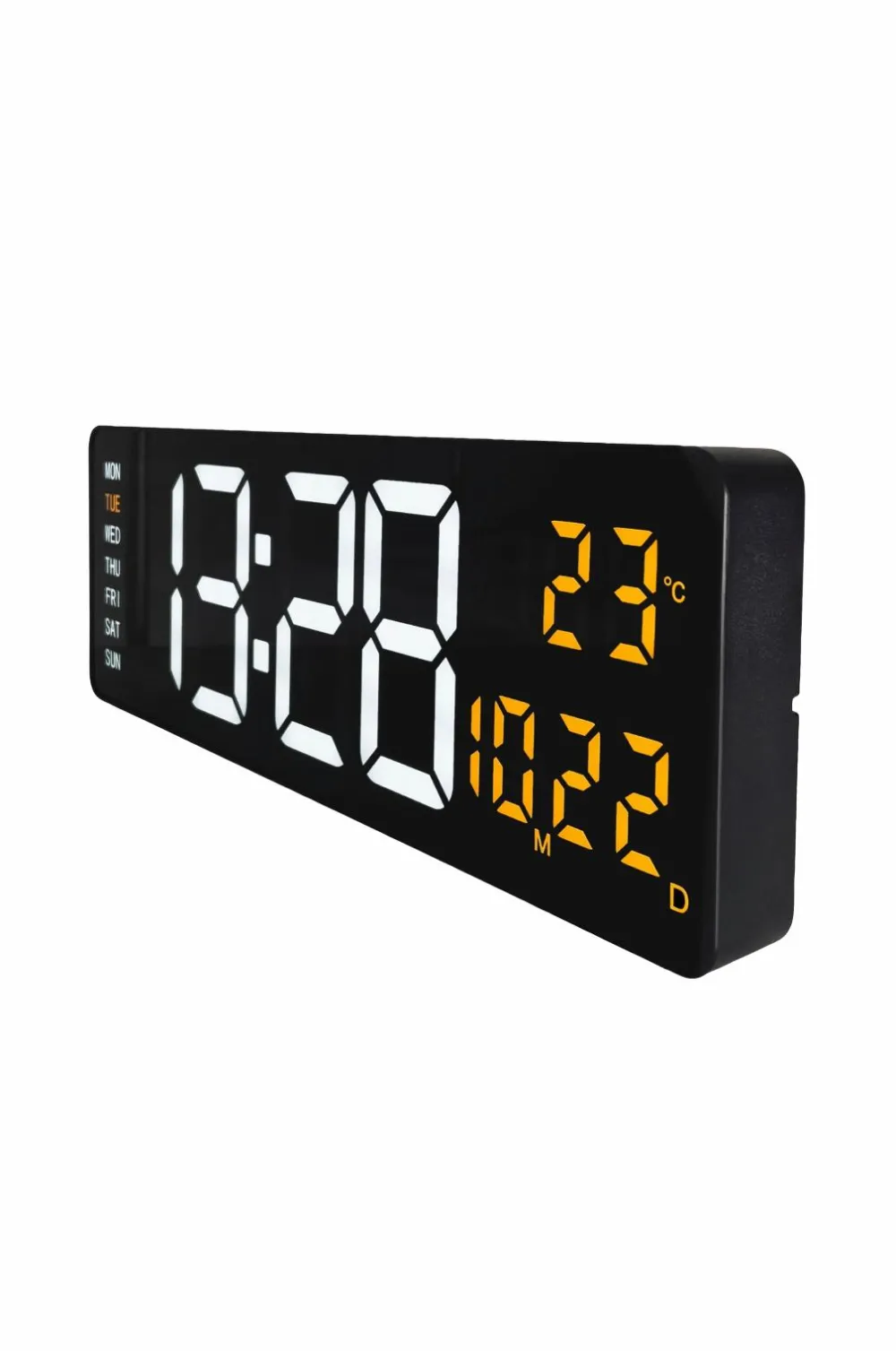 NeXtime Vægure-Vægur Super Digi Digital 39 cm Sort