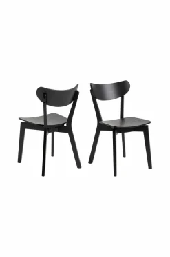 NORDFORM Spisegrupper-Roxby spisebordssæt med bord og 4 stole, 105x105x76 cm