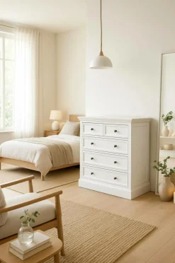 Nordic Furniture Group Reoler Og Opbevaring-Kommode 3+2 skuffer