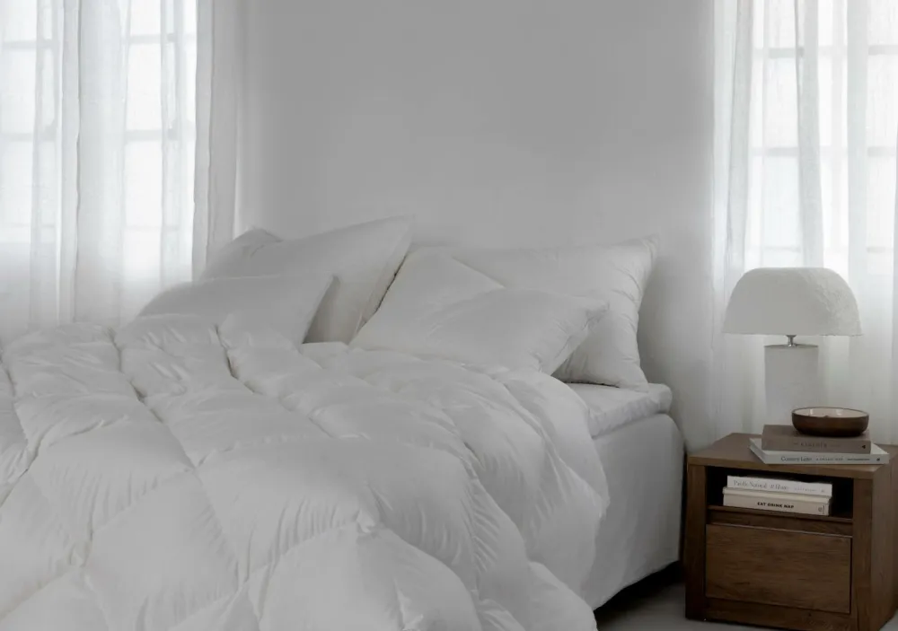 Norsk Dun Dyner & Hovedpuder-Dyne 100 % gåsedun Varm