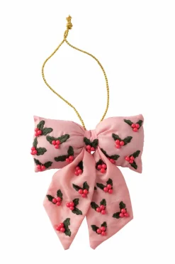 Nynne Rosenvinge Julepynt-Sløjfe Merry Holly